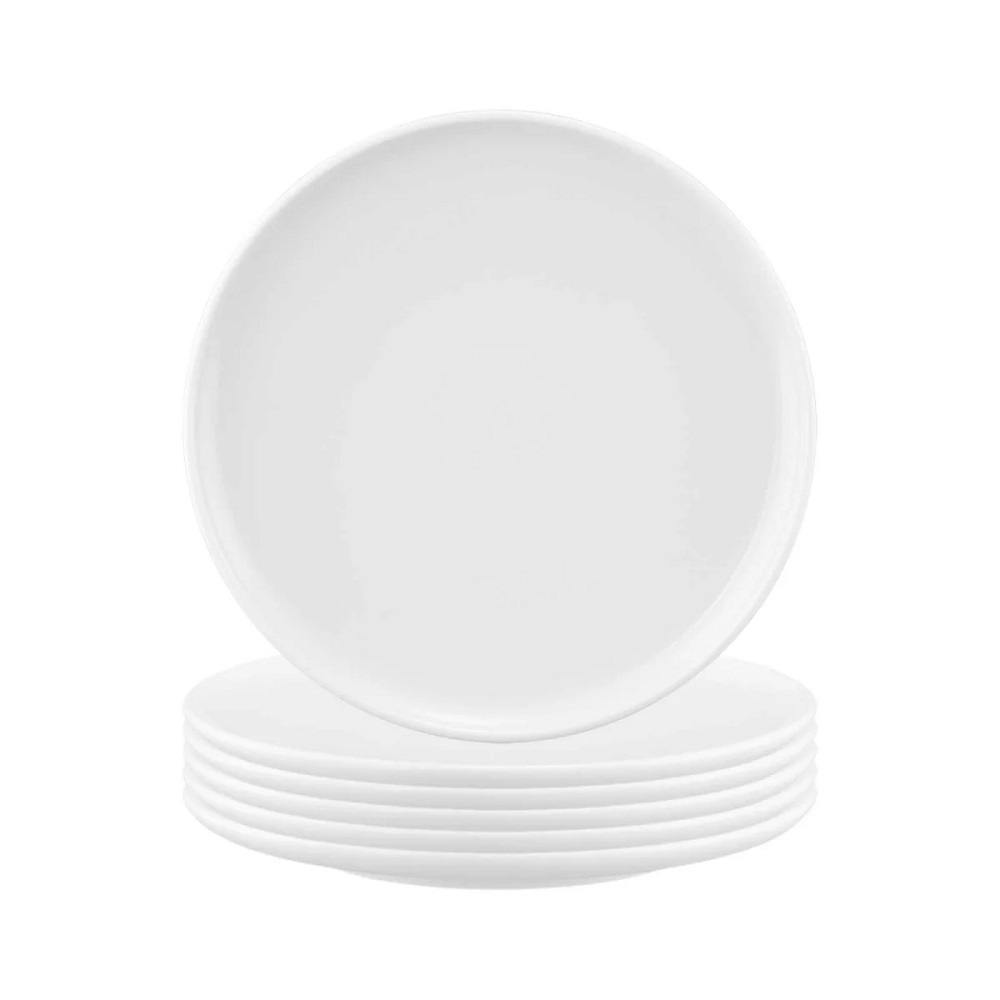 Seltmann Weiden Sento Home weiß Frühstücksteller rund 21,5 cm 6er Set