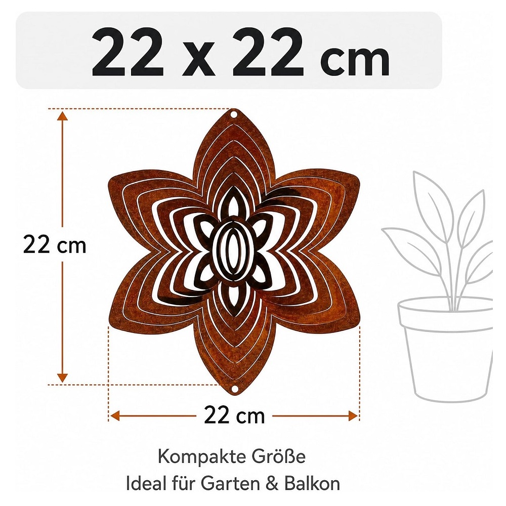 Windspiel "Blume"