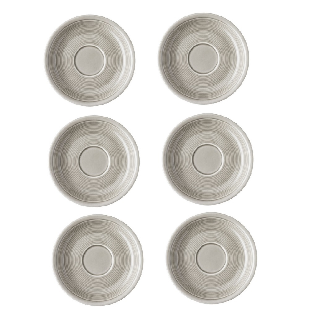 Thomas Trend Colour Moon Grey Kaffeeuntertasse Ř 14 cm 6er Set