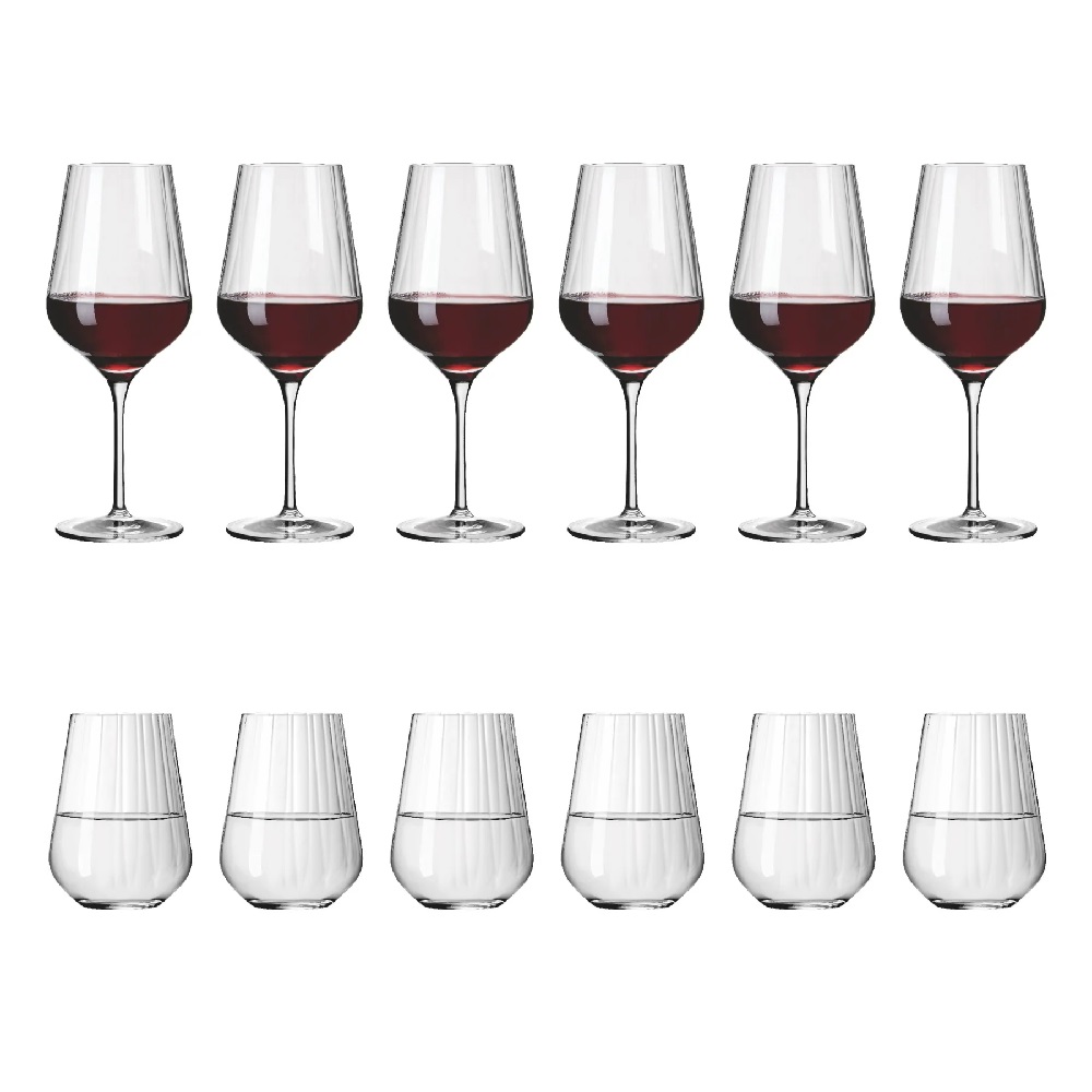 Ritzenhoff Sternschliff Aurelie Rot 12er-Set 2022