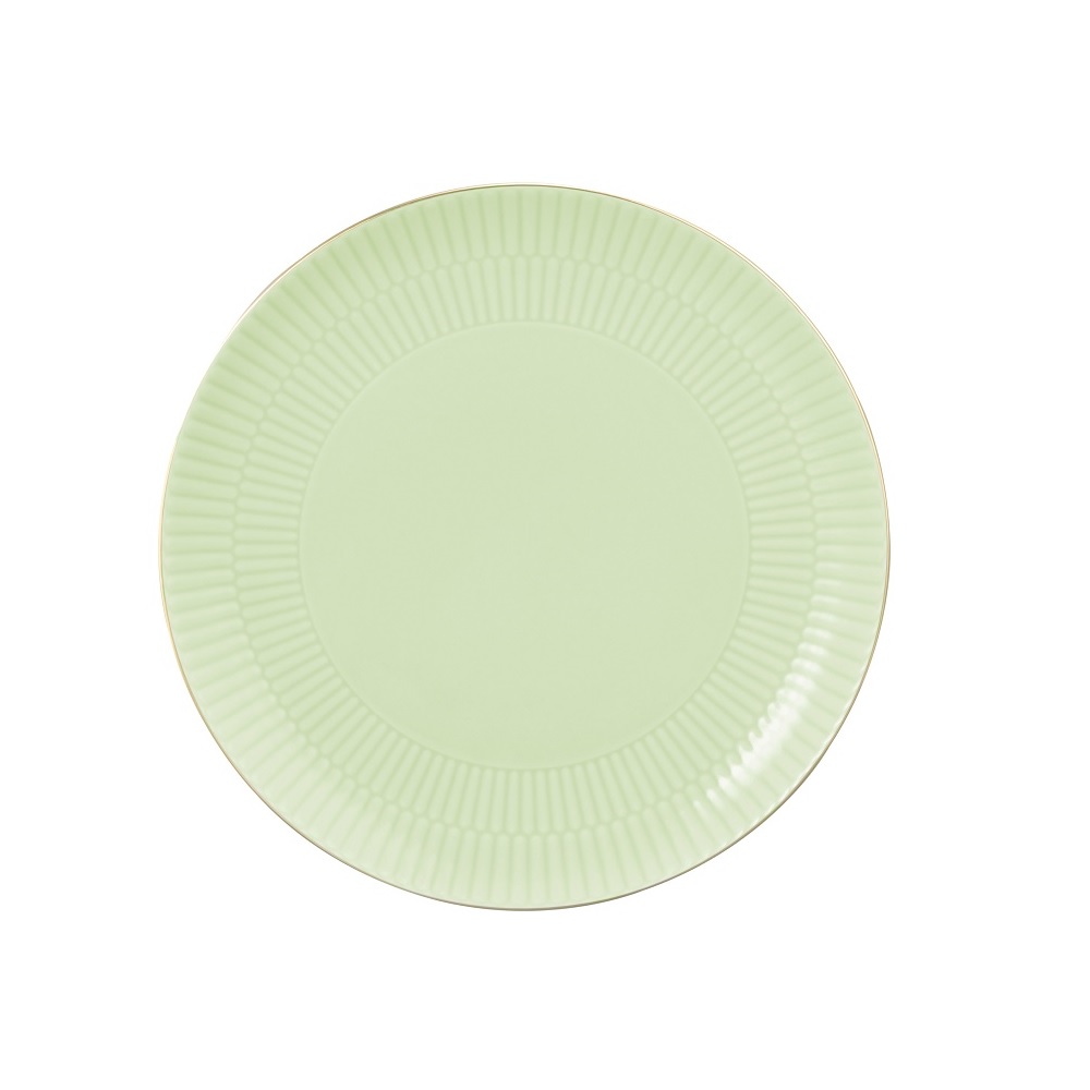 Seltmann Weiden Amina seladon/Goldrand Frühstücksteller 22,5 cm