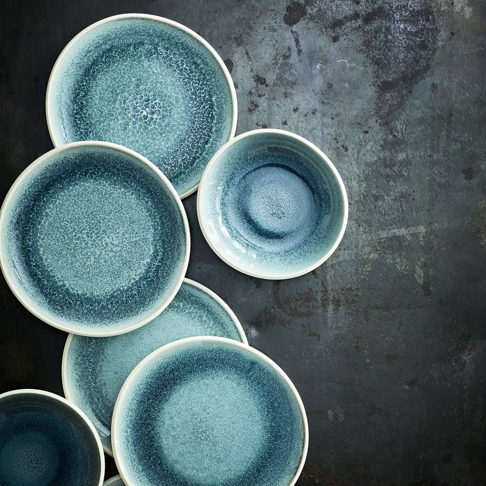 Rosenthal Junto Aquamarine Teller Tief - R 17,0 cm