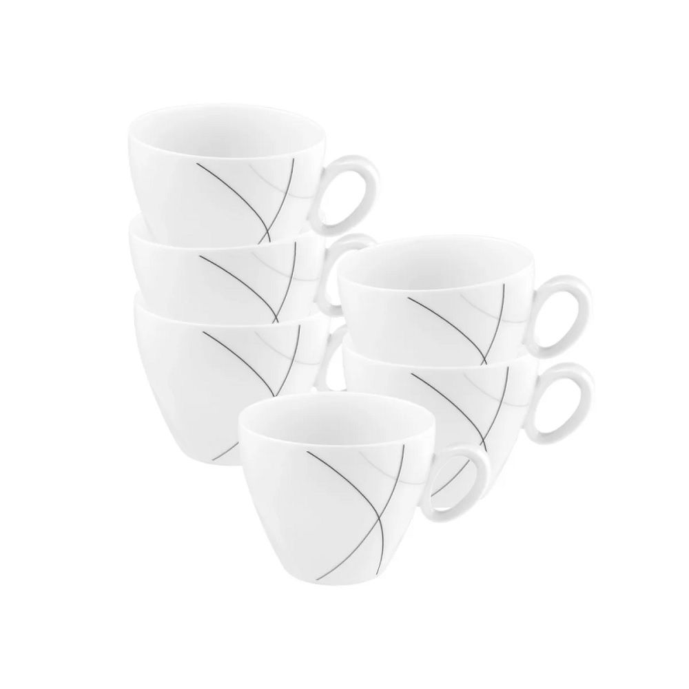 Seltmann Weiden Trio Highline Kaffeetasse 0,23 l 6er Set