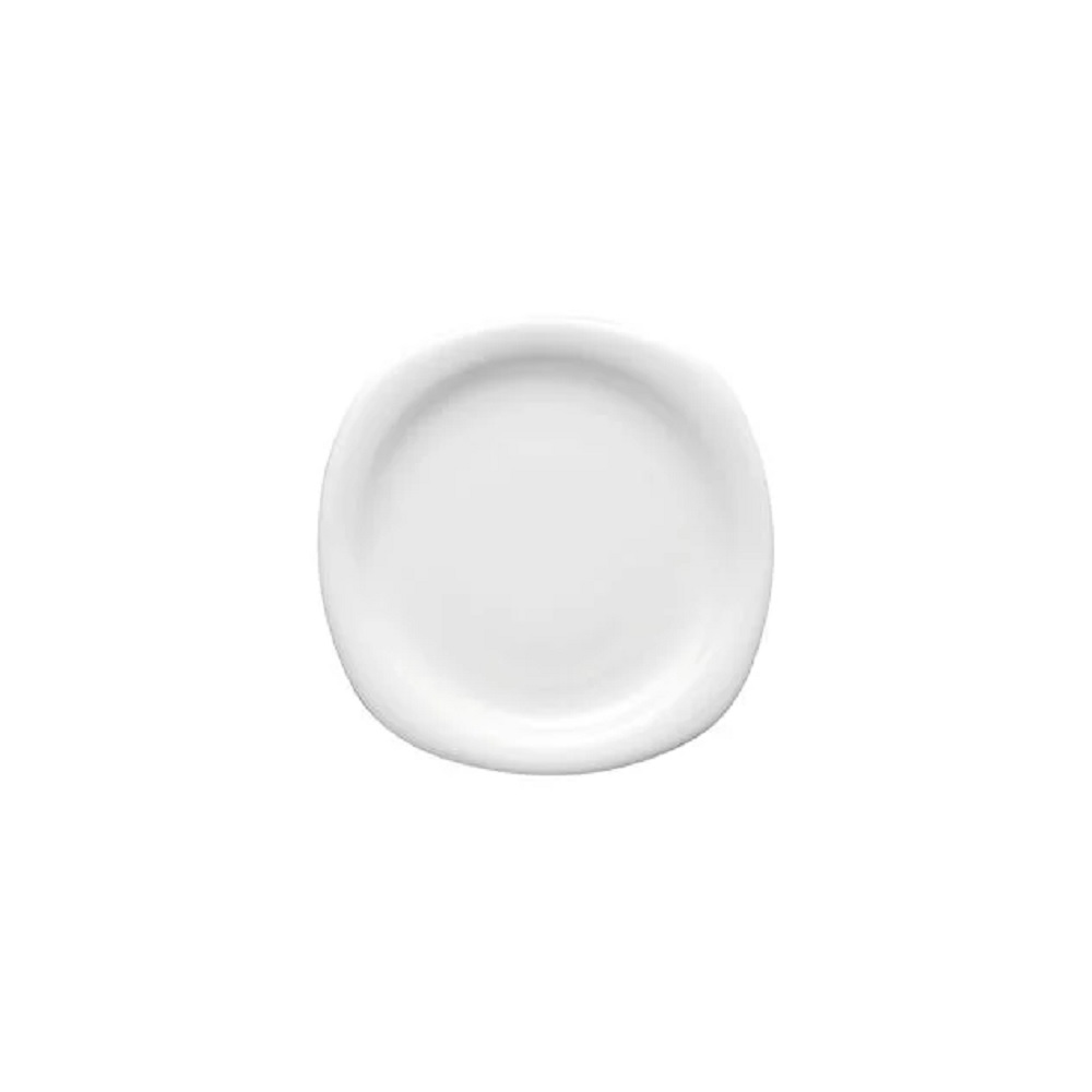 Rosenthal Suomi Weiss Brotteller - Quadratisch - R 17,1 cm