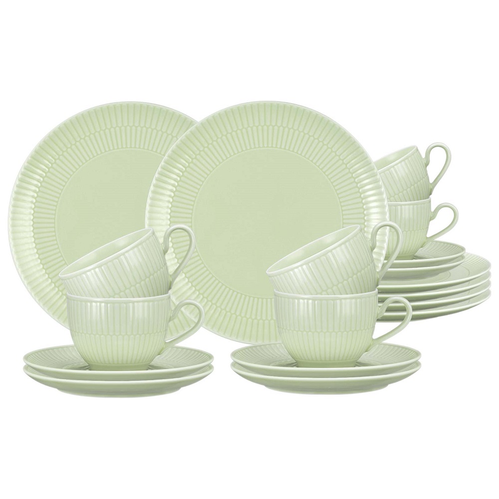 Seltmann Weiden Amina Seladon Kaffeeservice 18 tlg.