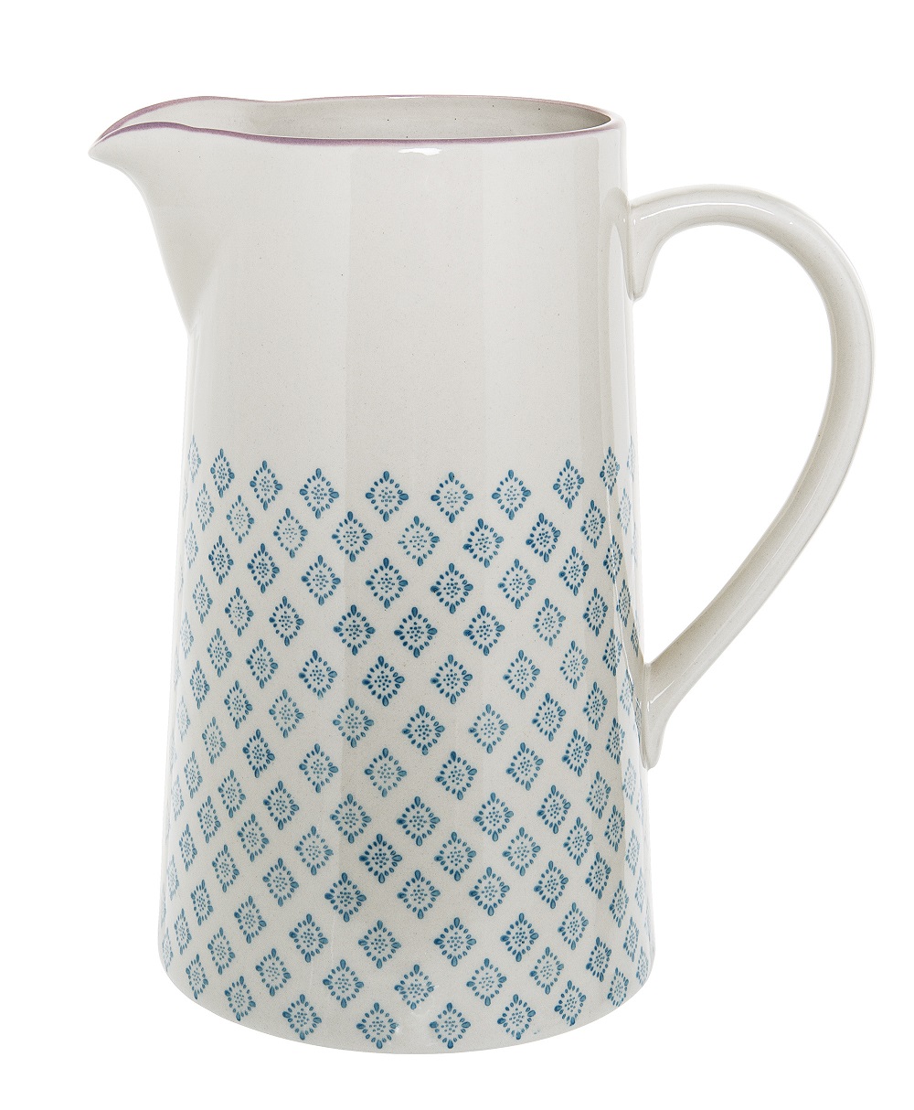 Bloomingville Patrizia Krug Blue Steingut