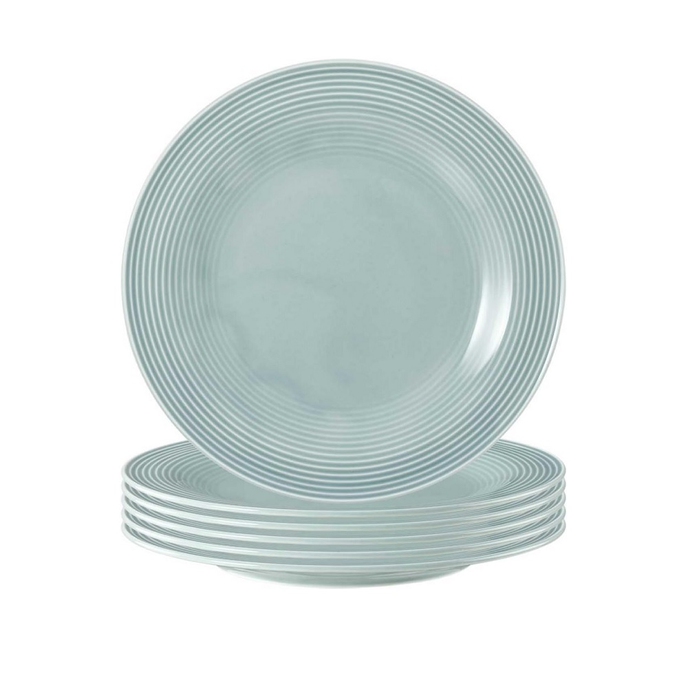 Seltmann Weiden Beat Arktisblau Frühstücksteller 6er Set