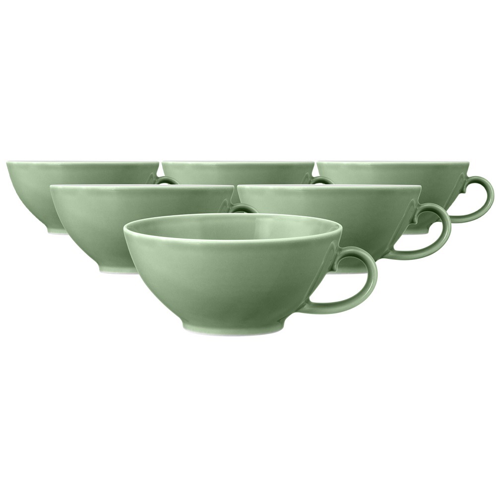 Seltmann Weiden Beat Salbeigrün Teeobertasse 0,14 l 6er Set