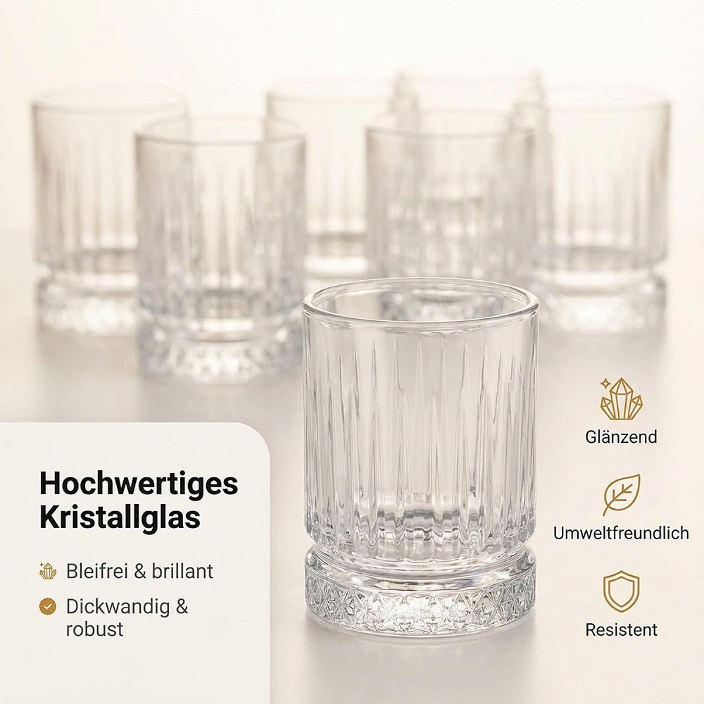 Der-Porzellan-Laden by Pasabahce Elysia Shot/Schnapsglas 6er Set