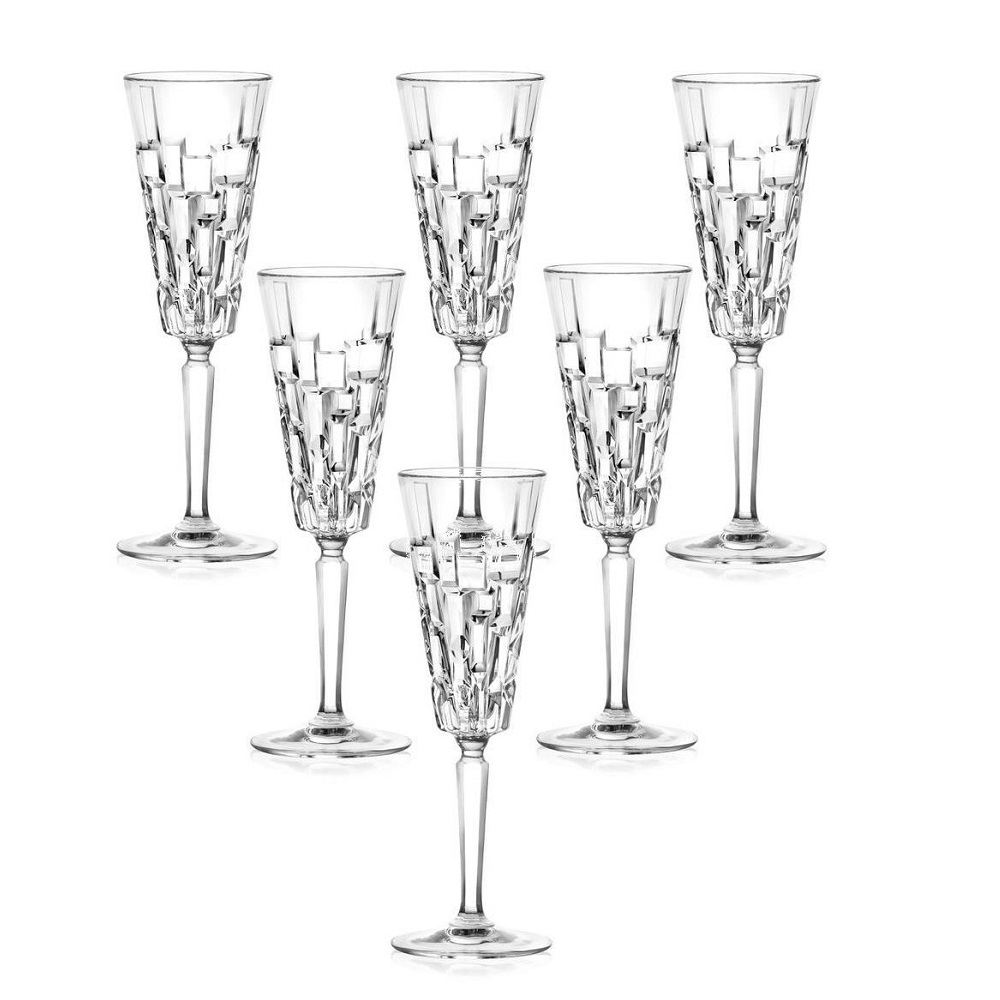 RCR ETNA Flute Globlet 190 ml 6er Set