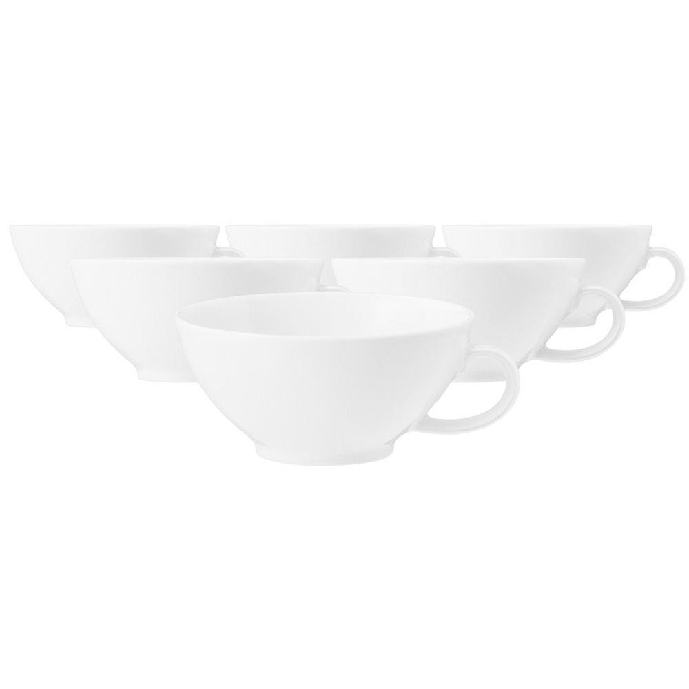 Seltmann Weiden Beat weiß Teeobertasse 0,14 l 6er Set