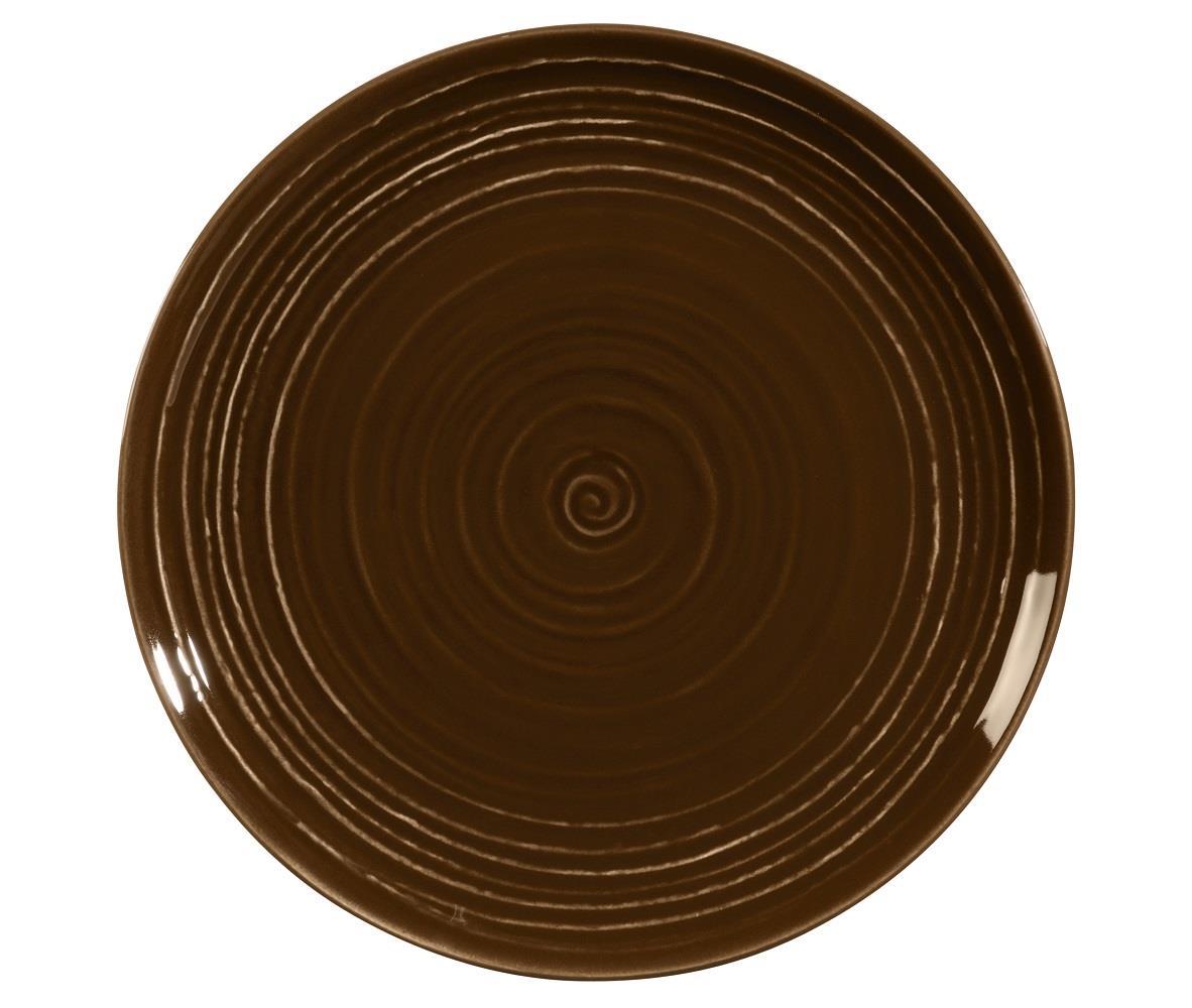 Seltmann Weiden Terra Erdbraun Frühstücksteller rund 22,5 cm