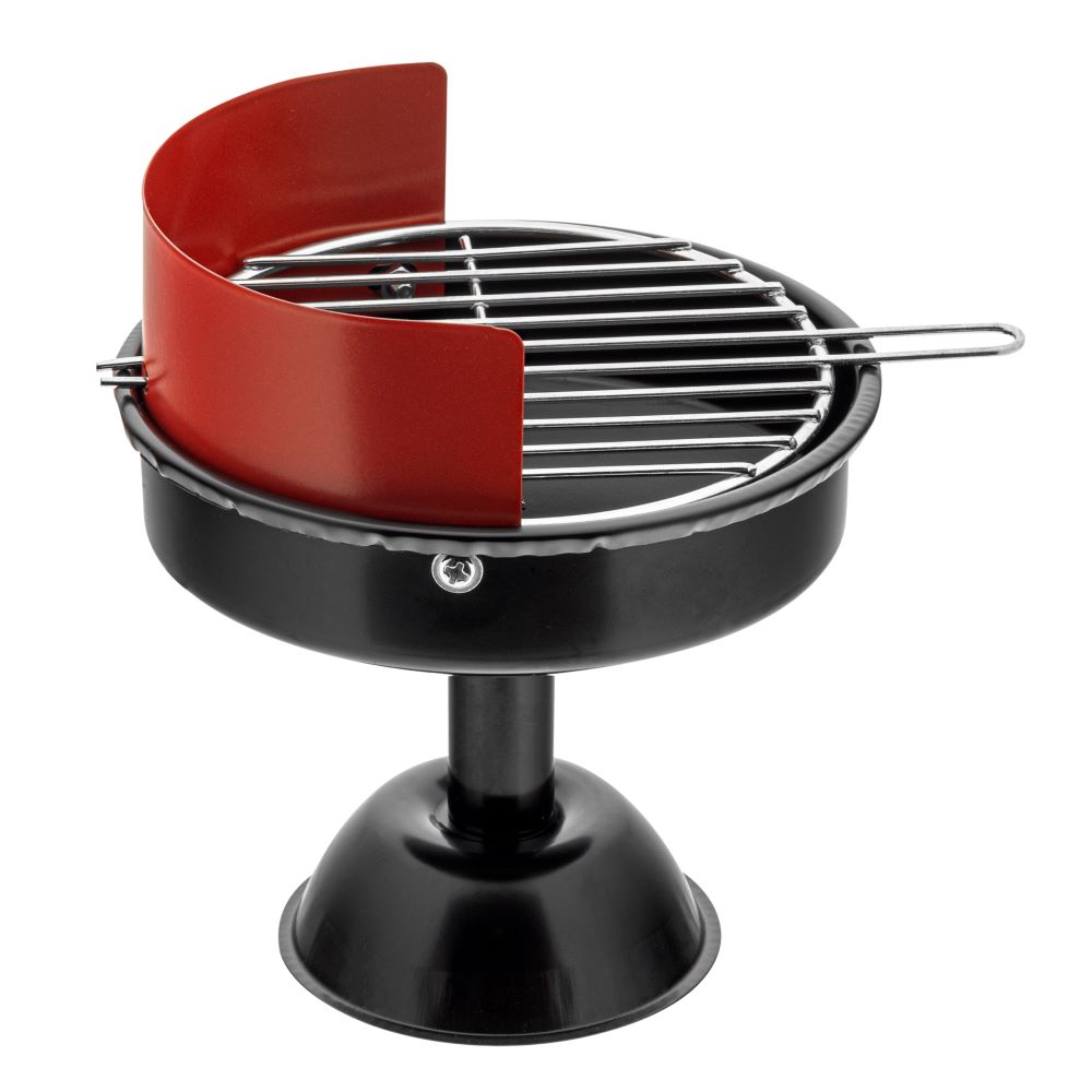 Haushalt International Aschenbecher im Grill-Design Maße: ca. Ø 13 x H 15cm