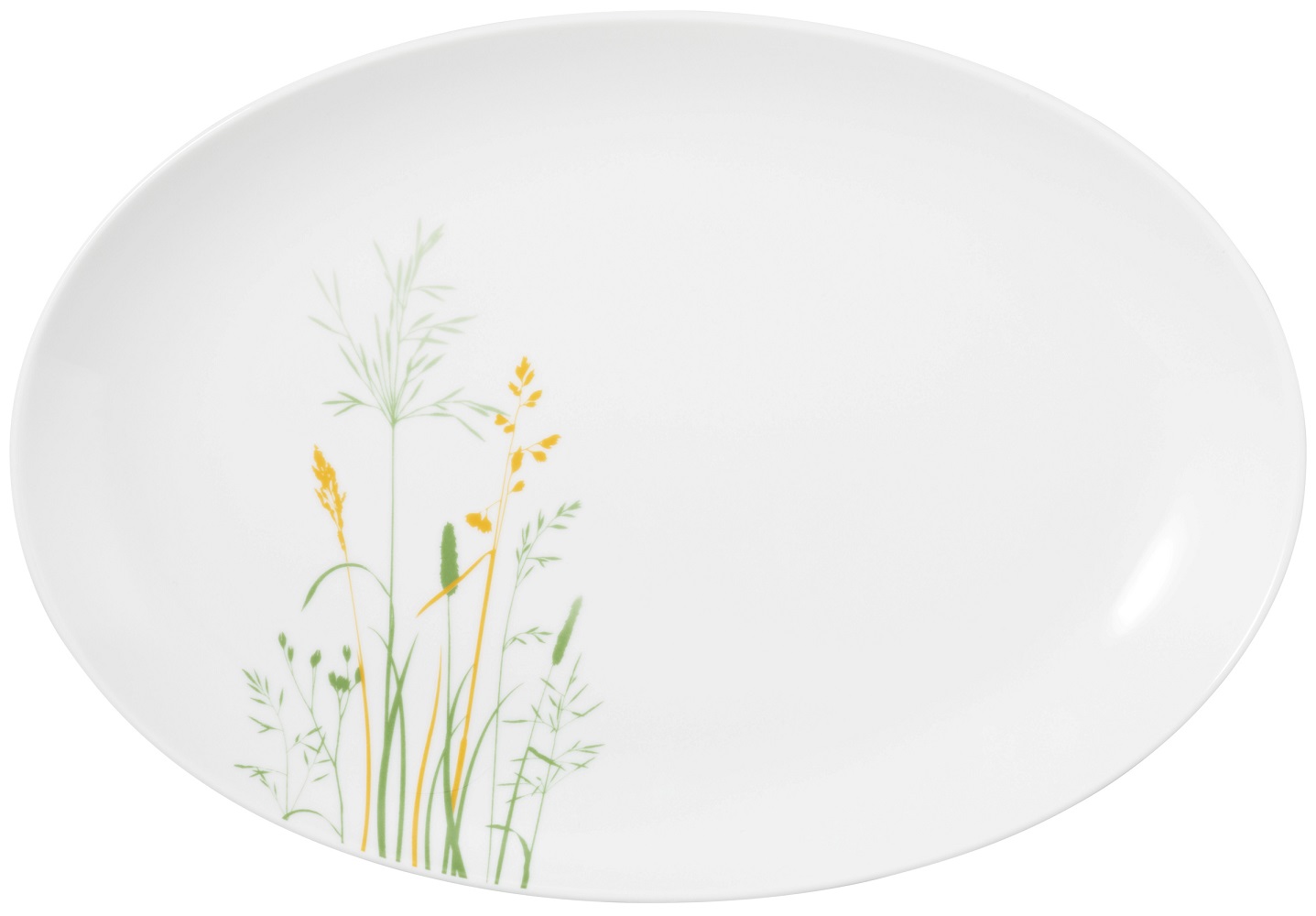 Seltmann Weiden Liberty Meadow Grasses green Servierplatte oval 35x24cm