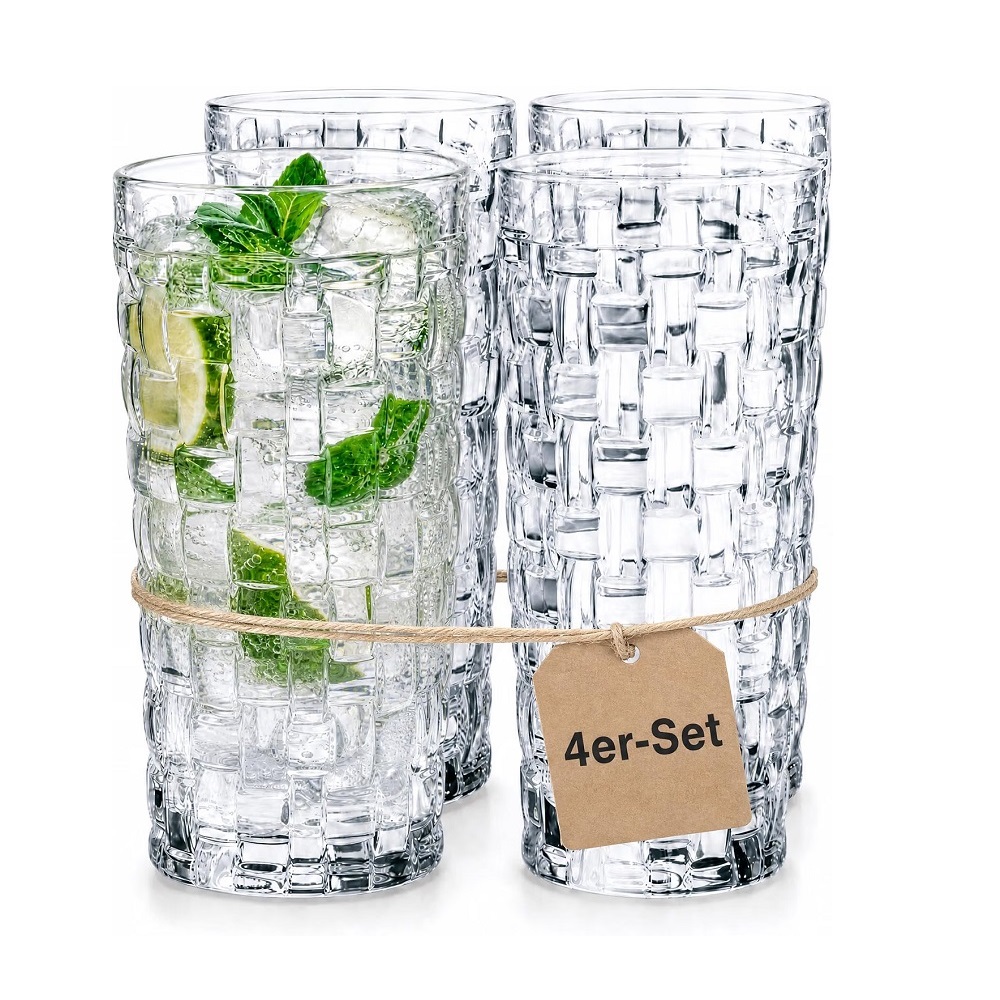 Der-Porzellan-Laden by Nachtmann Bossa Nova Longdrinkglas 4er Set