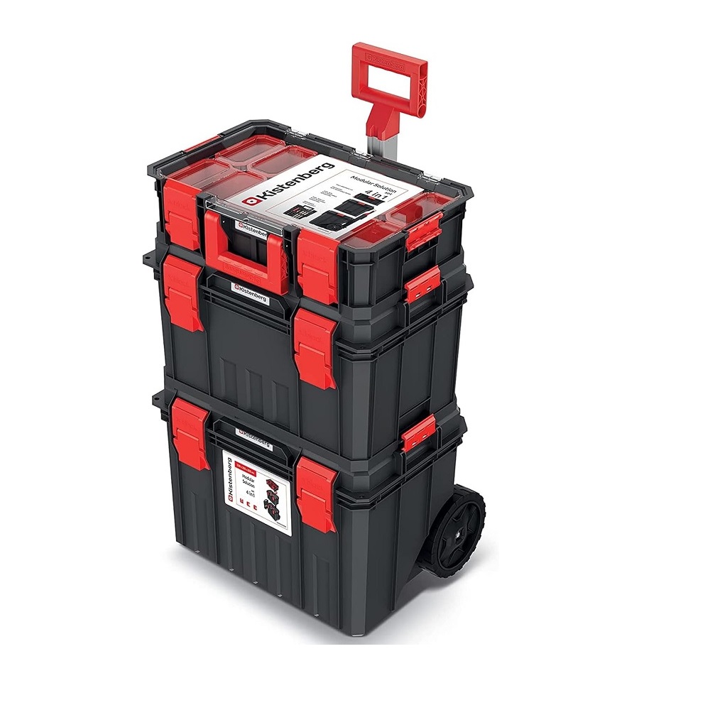 Prosperplast Tool Trolley MODULAR SOLUTION MOBILE Set - schwarz