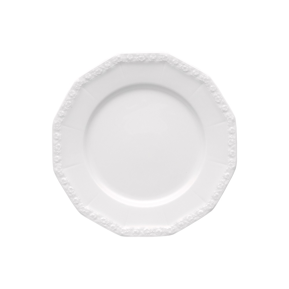 Rosenthal Maria weiß Speiseteller eckig 25cm
