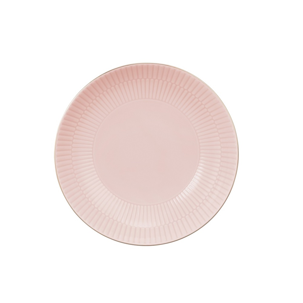 Seltmann Weiden Amina rosè/Goldrand Suppenteller 21 cm