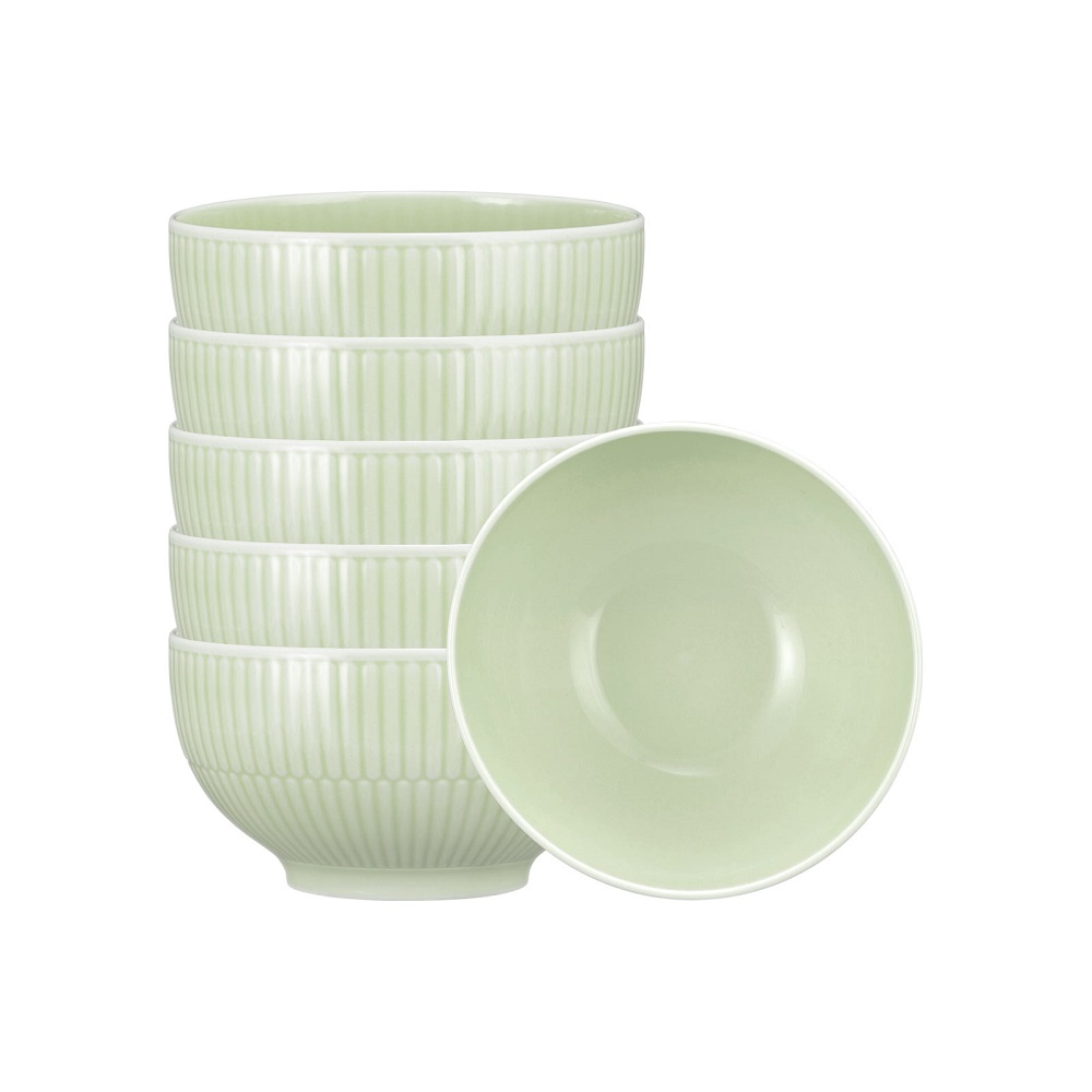 Seltmann Weiden Amina Seladon Cafè au lait Schale 0,5 l 6er Set