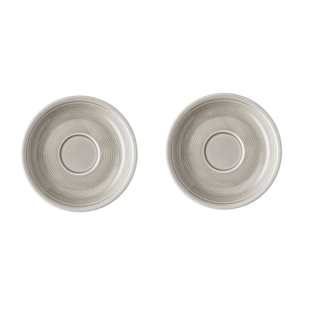 Thomas Trend Colour Moon Grey Kaffeeuntertasse Ř 14 cm 2er Set
