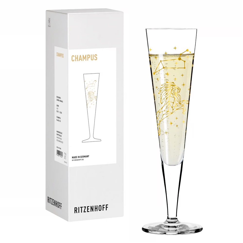 Ritzenhoff Astrologie Champagner #6 Löwe Z. Mubaza H25
