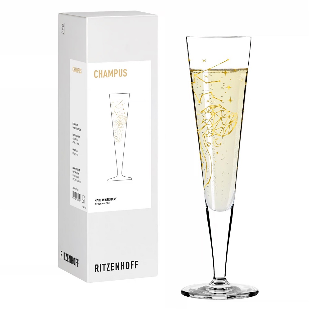 Ritzenhoff Astrologie Champagner #1 Wassermann Z. Mubaza H25