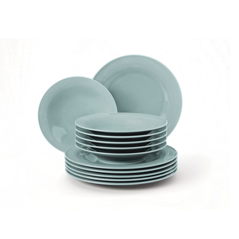 Seltmann Weiden Beat Arktisblau Tafel Service 12.tlg.
