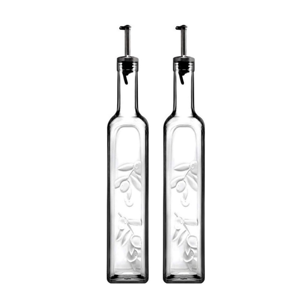 Pasabahce Homemade Essig- und Ölflasche 2er Set