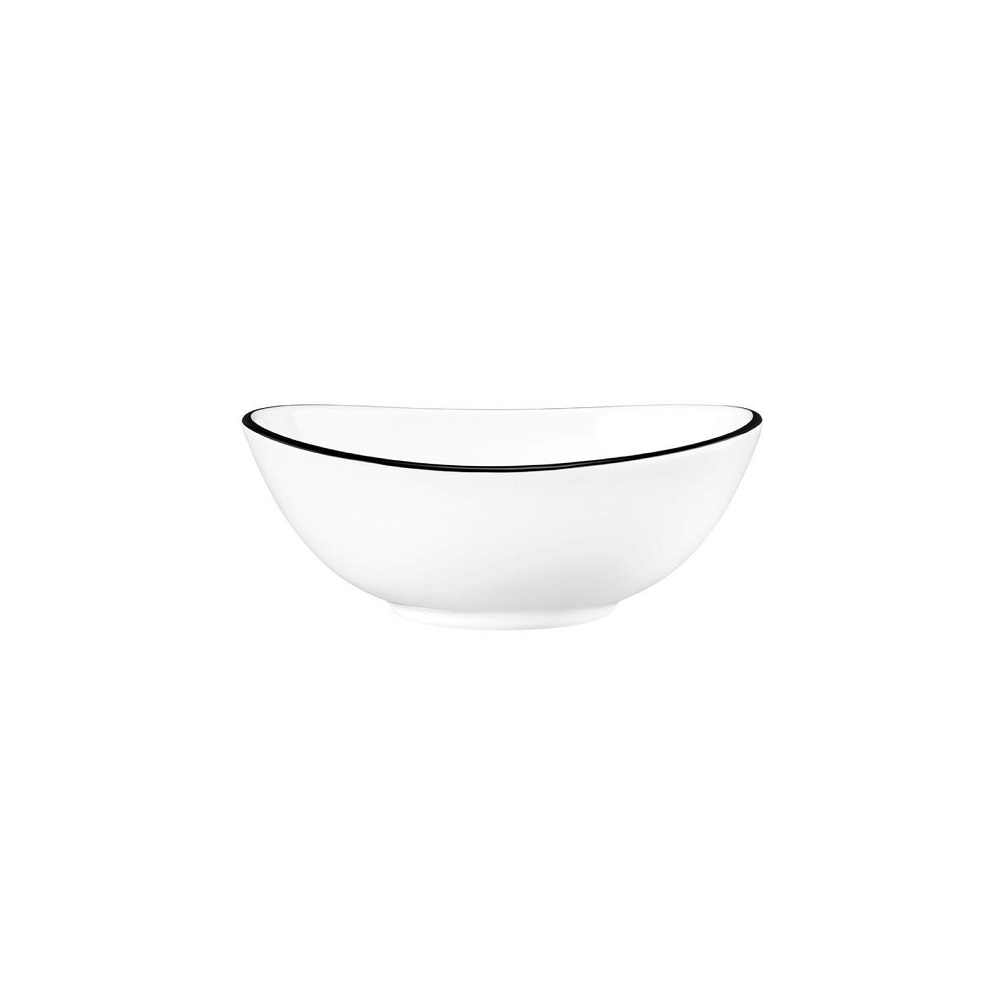 Modern Life "Black Line" Bowl oval 12 cm