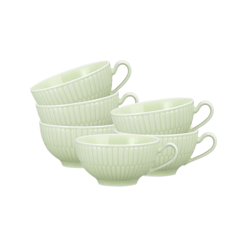 Seltmann Weiden Amina Seladon Teeobertasse 0,14 l 6er Set