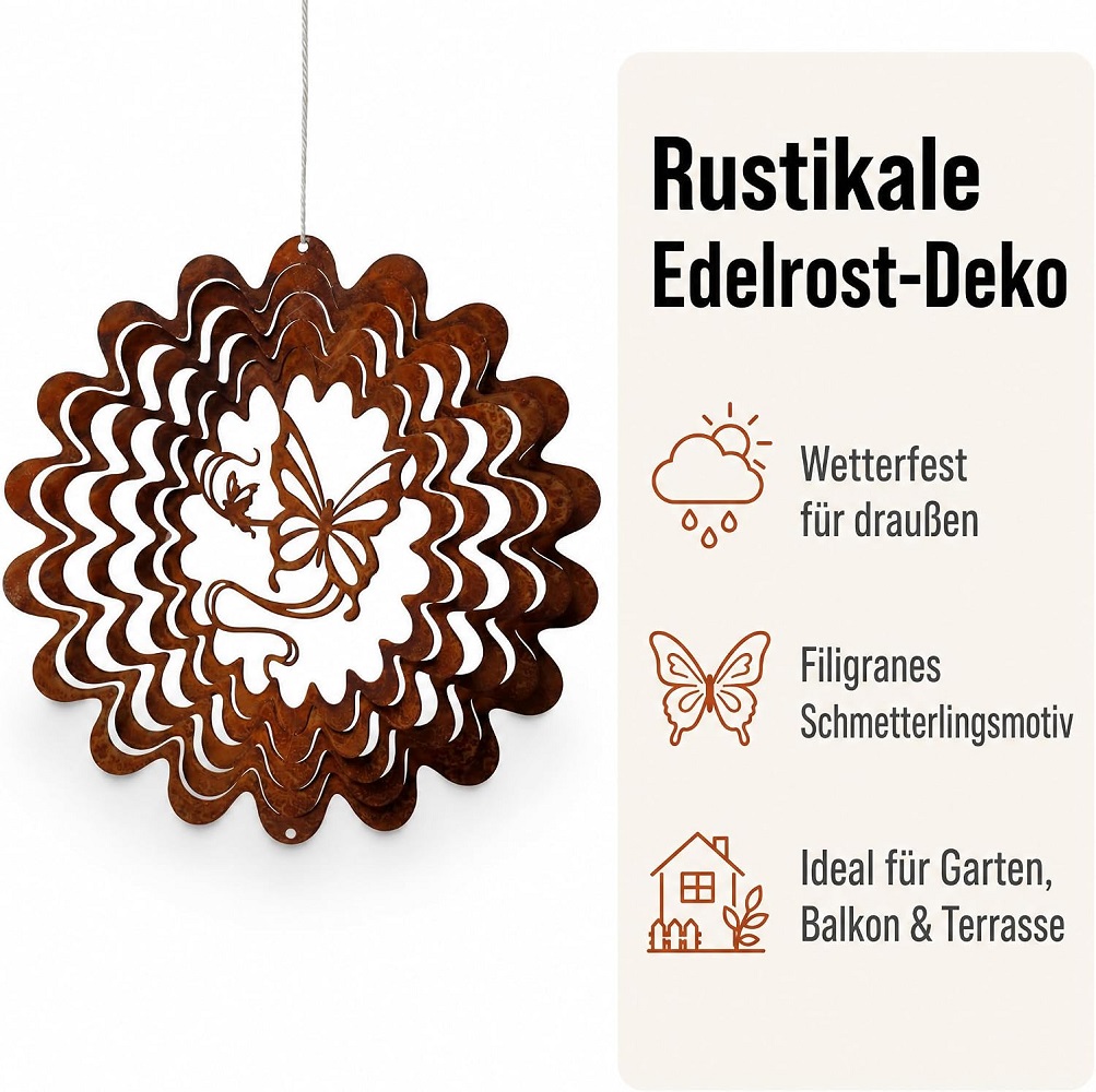 Windspiel "Schmetterling"