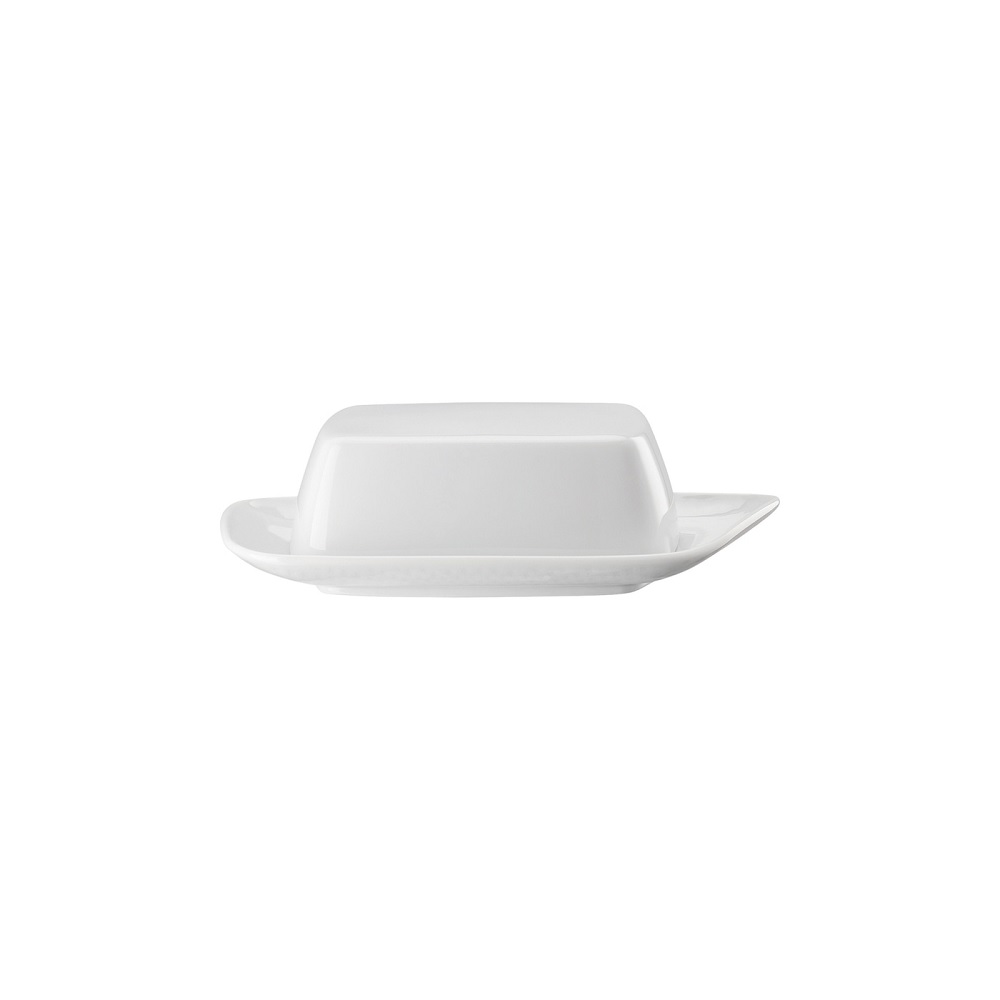 Rosenthal Junto Weiss Butterdose - Rechteckig - R 21,0 cm