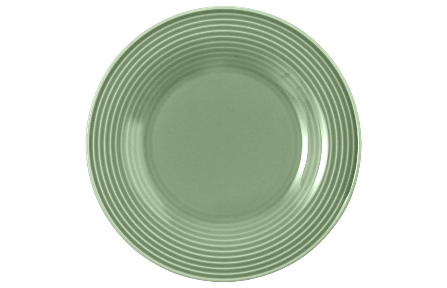 Seltmann Weiden Beat Salbeigrün Brotteller rund 17cm