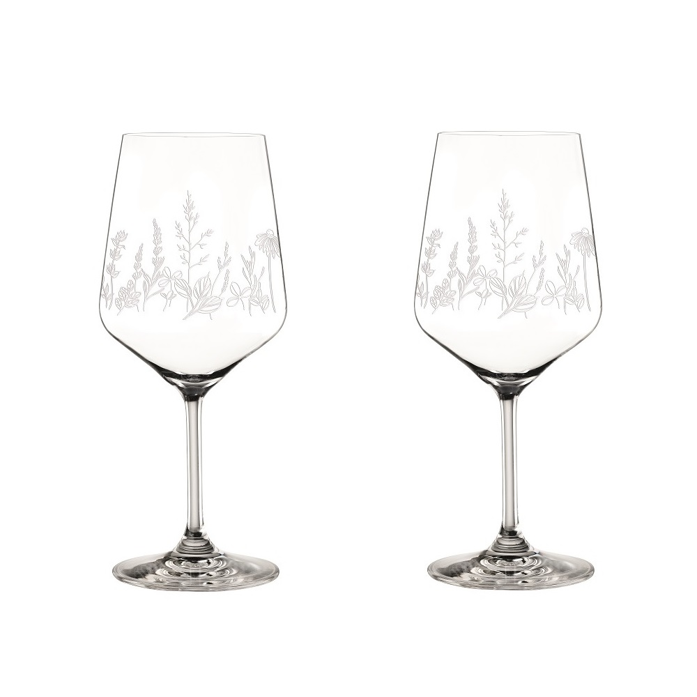 Nachtmann Tattoo Wein/Spritzglas White 630 ml 2er Set