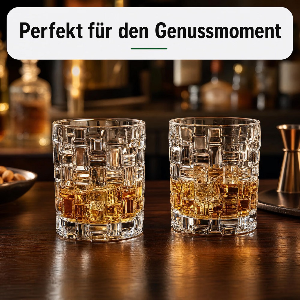 Der-Porzellan-Laden by Nachtmann Bossa Nova Whiskybecher 4er Set