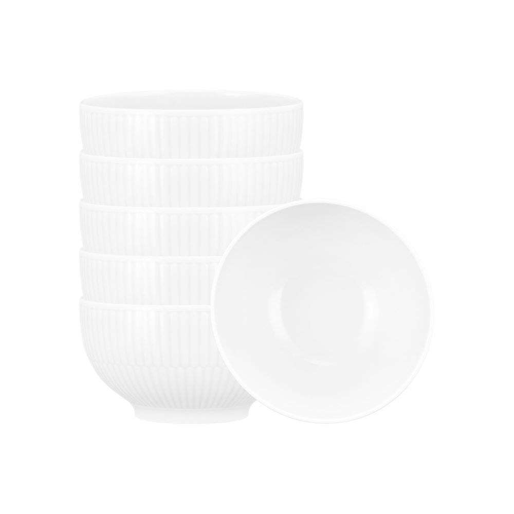 Seltmann Weiden Amina weiß Cafè au lait Schale 0,5 l 6er Set