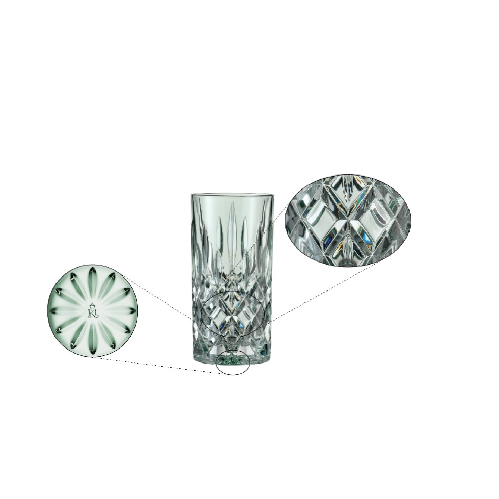 Nachtmann Noblesse Longdrinkglas Mint 2er Set