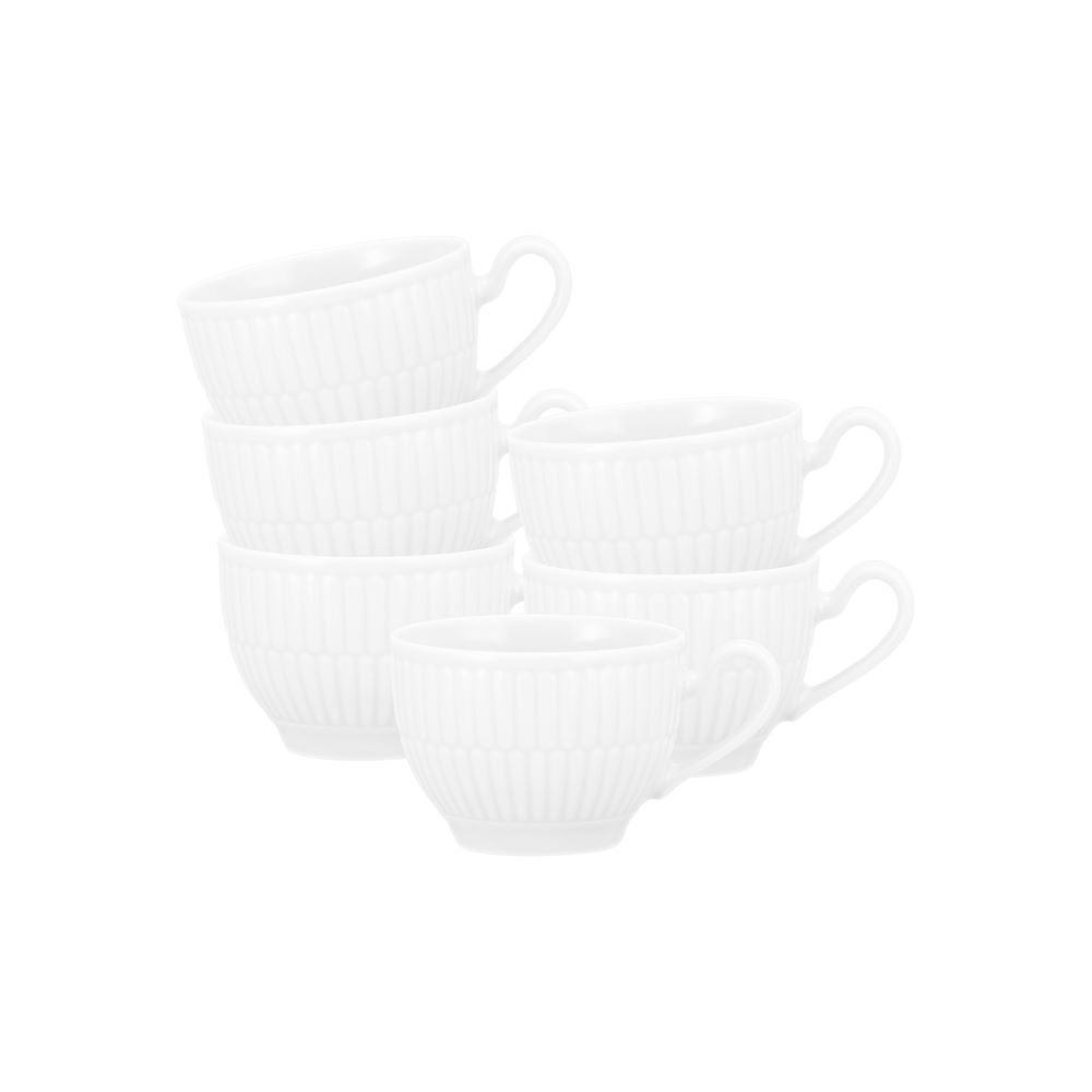 Seltmann Weiden Amina weiß Espressoobertasse 0,1 l 6er Set