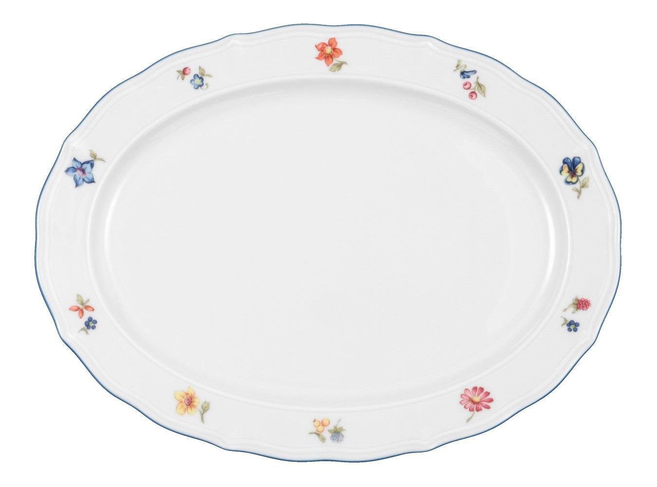 Seltmann Weiden Sonate Nostalgie Servierplatte oval 31x23cm
