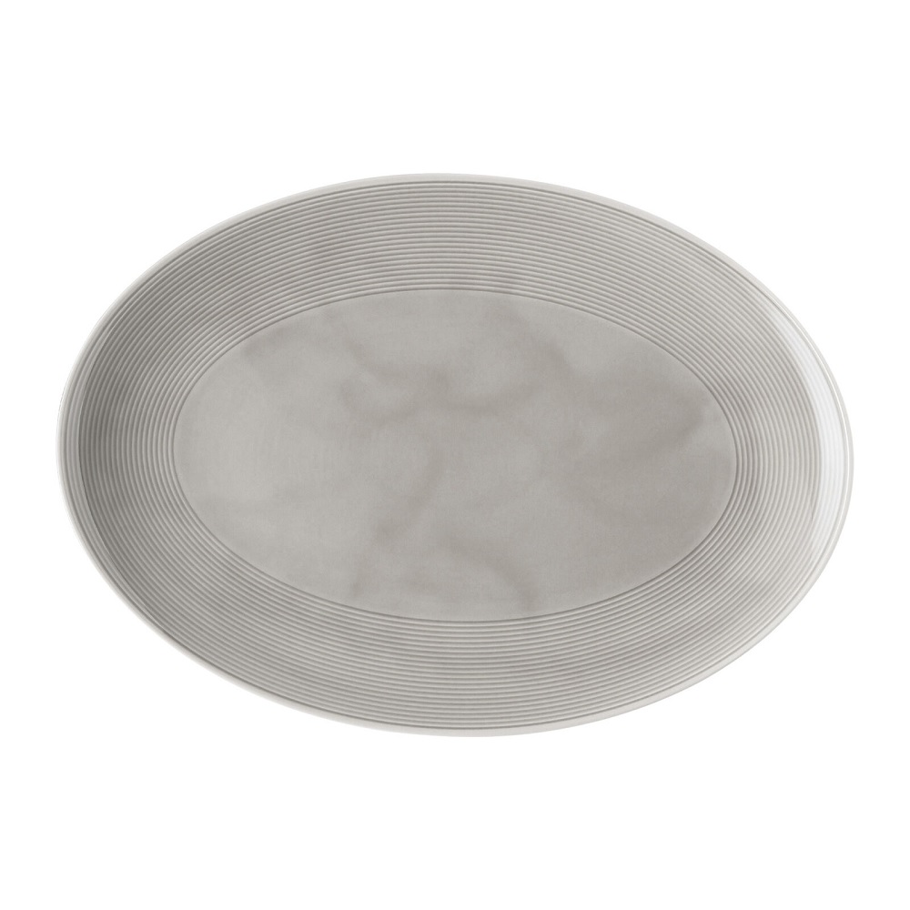 Thomas Loft Moon Grey Servierplatte oval 33,8x24 cm