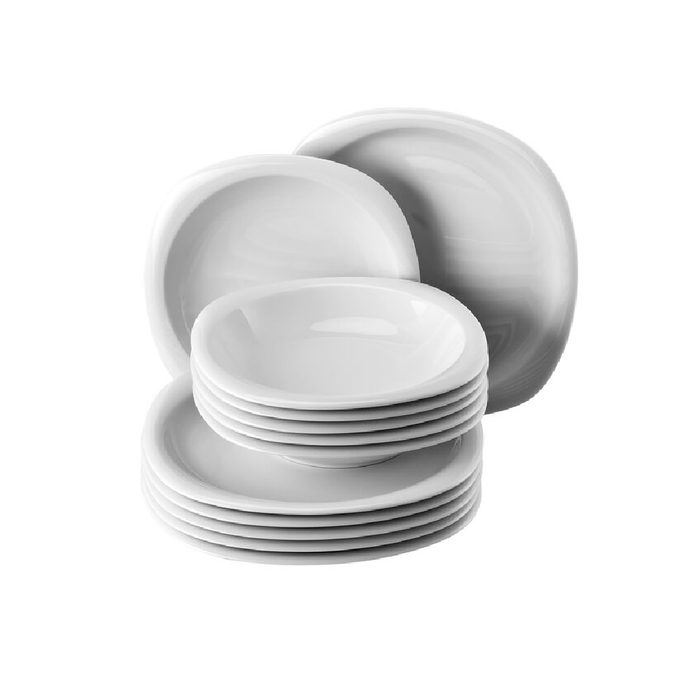 Rosenthal Suomi Weiß Tafelset 12-tlg.