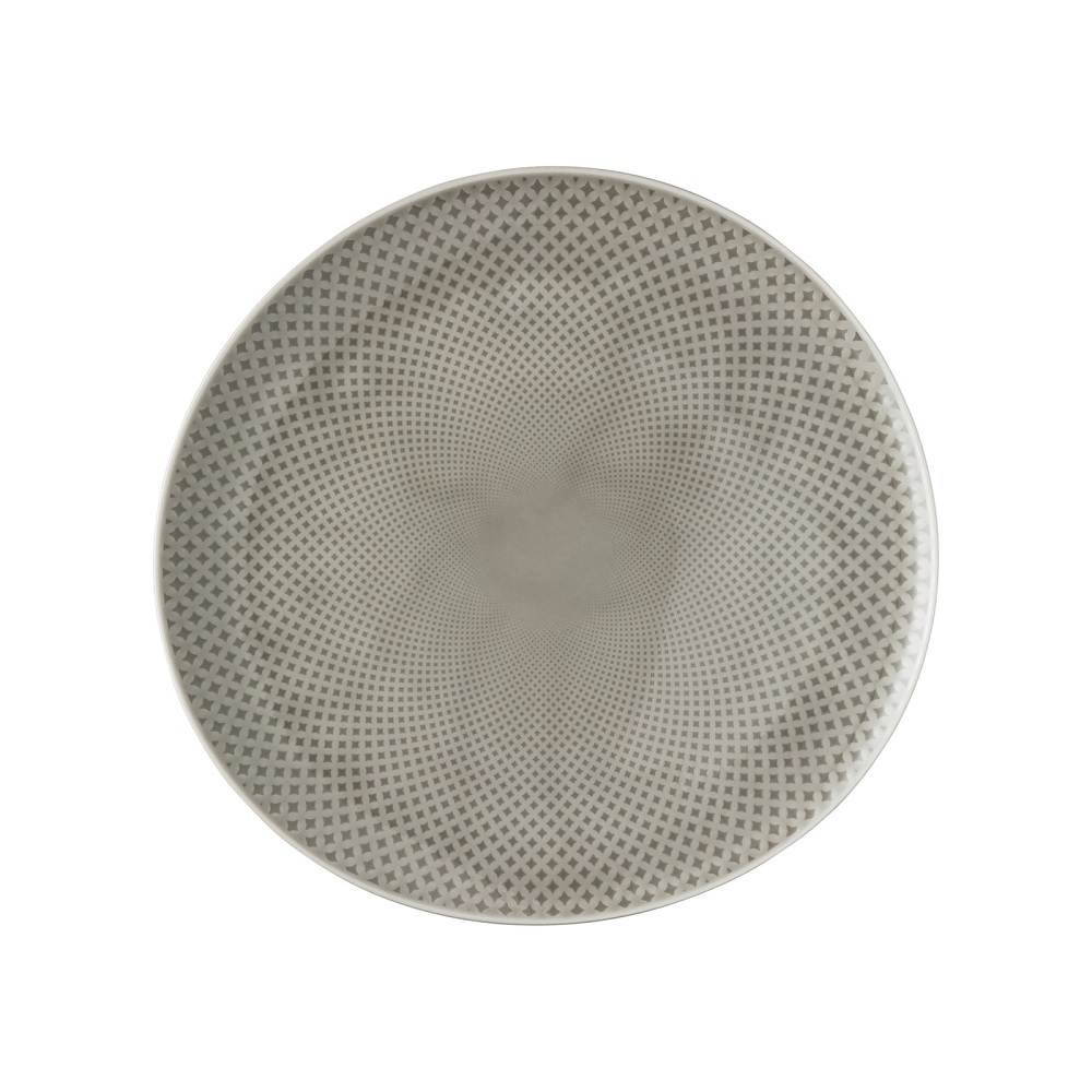 Rosenthal Junto Pearl Grey Speiseteller - Rund - R 26,9 cm
