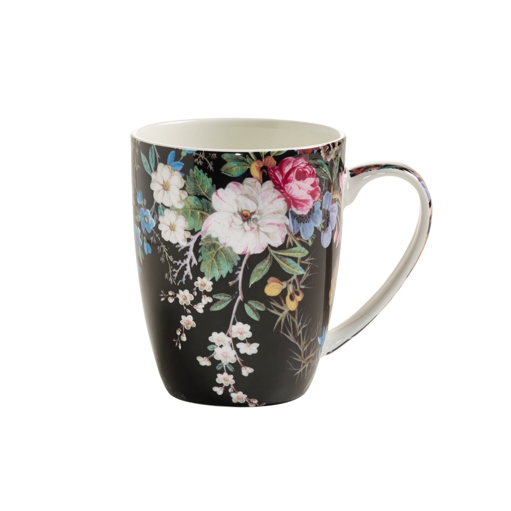 Maxwell&Williams Kilburn Midnight Blossom Becher 400 ml