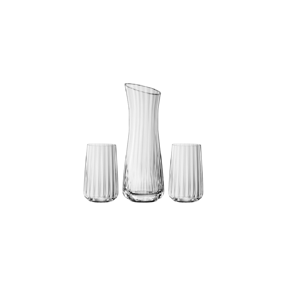 Spiegelau Lifestyle Karaffe mit Gläsern Set 3 tlg.