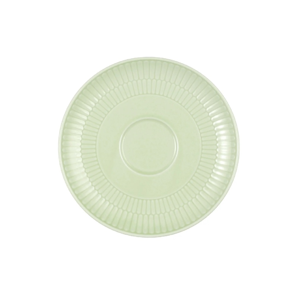Seltmann Weiden Amina Seladon Kombi-Untertasse groß 16 cm