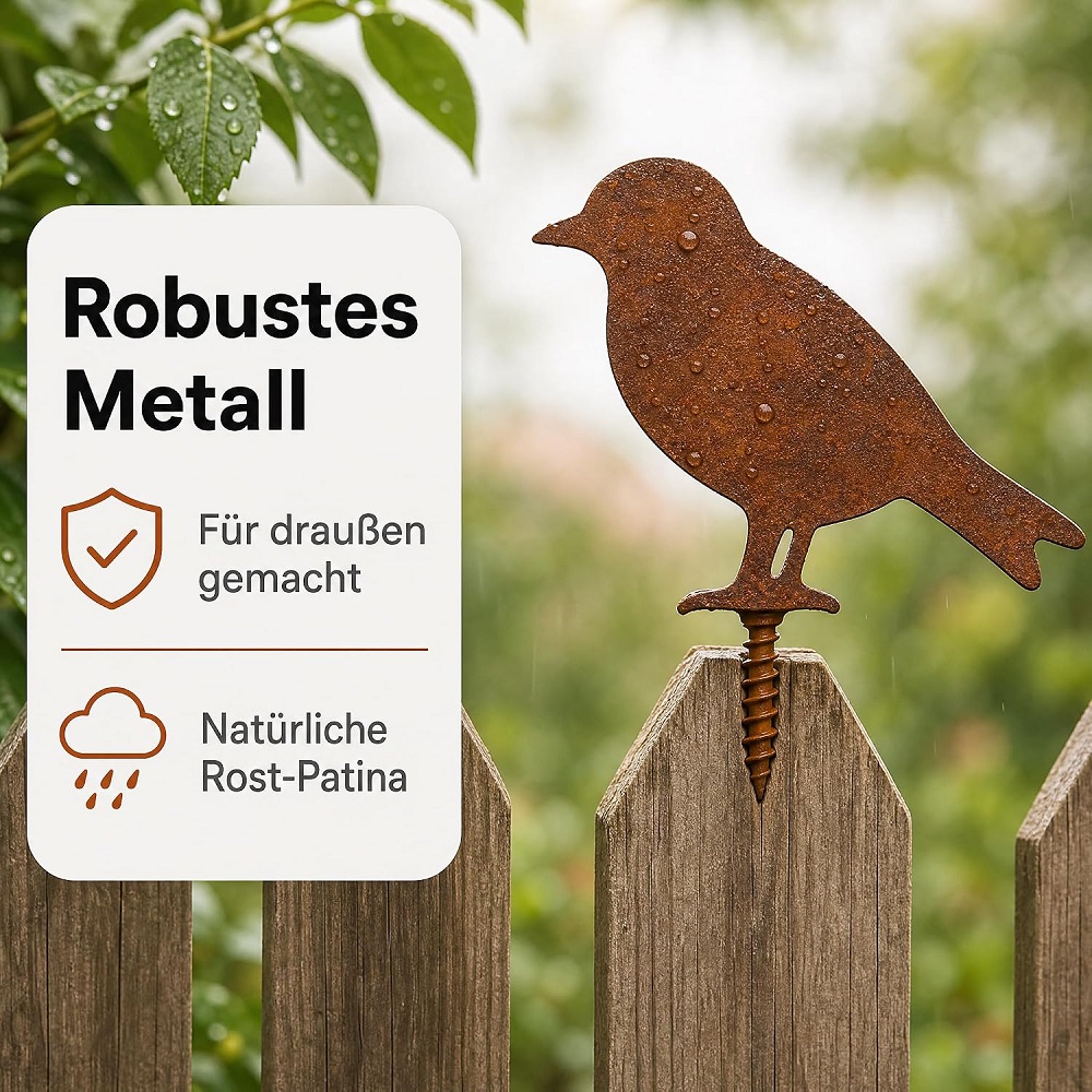 Schraubvögel 5 verschiedene im Set