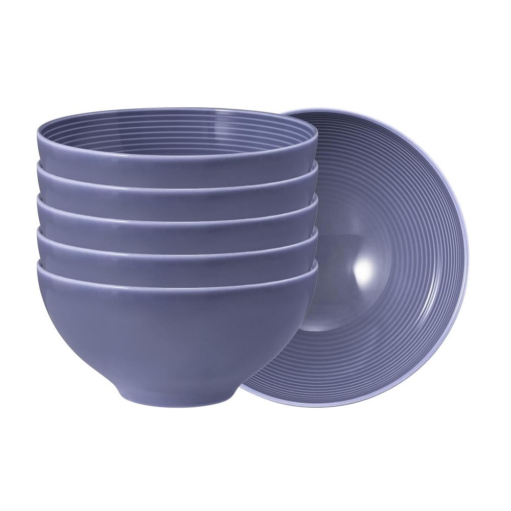 Seltmann Weiden Beat Fliederblau Schüssel 15,5cm 6er Set