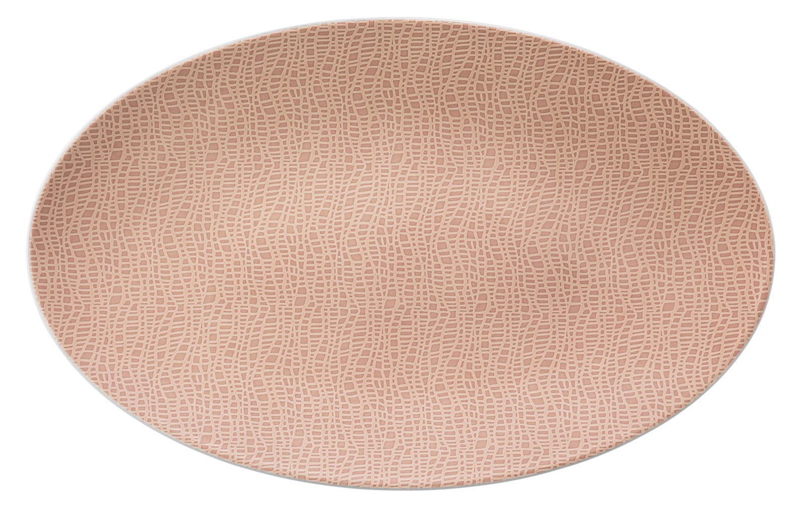 Seltmann Weiden L Fashio posh rose Servierplatte oval 40x26 cm