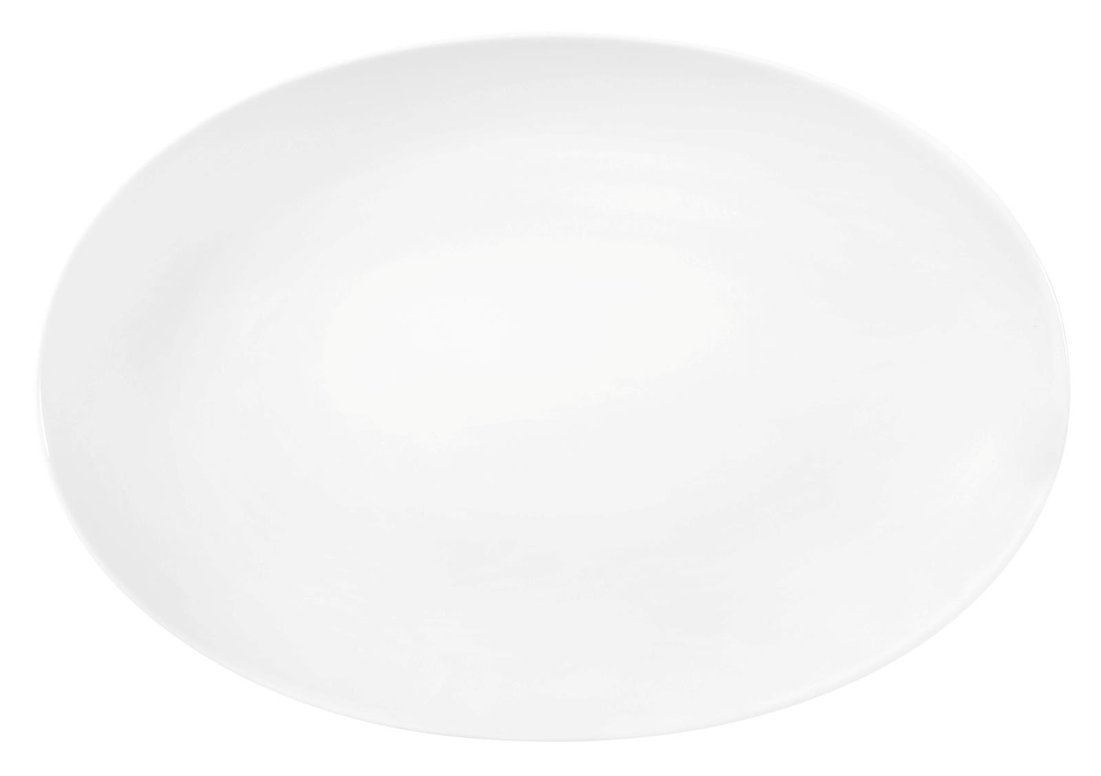 Seltmann Weiden Liberty weiß Servierplatte oval 35x24cm