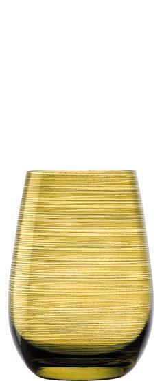 Stölzle Lausitz Twister Becher Oliv 6er Set